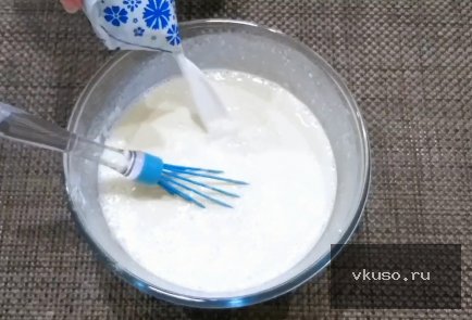 Блины на молоке с творогом в духовке